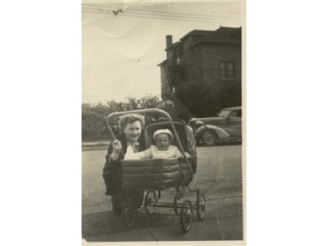 Ellen and Peter in 1947